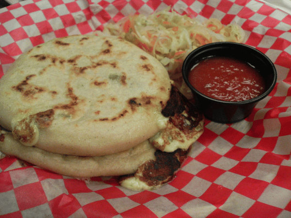 By Roland Tanglao from Vancouver, Canada - Pupusas at Amigos Cafe - Image222, CC BY 2.0, https://commons.wikimedia.org/w/index.php?curid=3346411